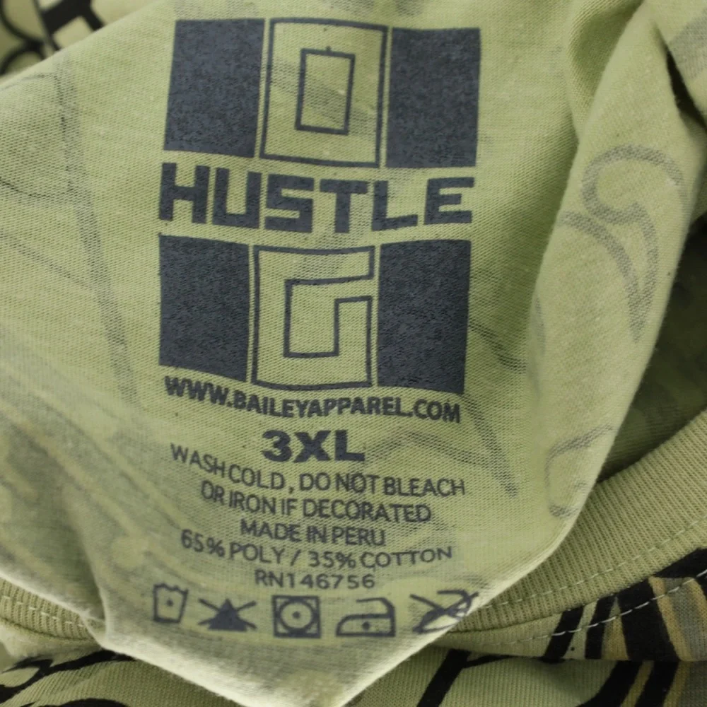 BAILEY APPAREL HUSTLE BLESSED GRAPHIC TSHIRT‎ - Picture 7 of 7